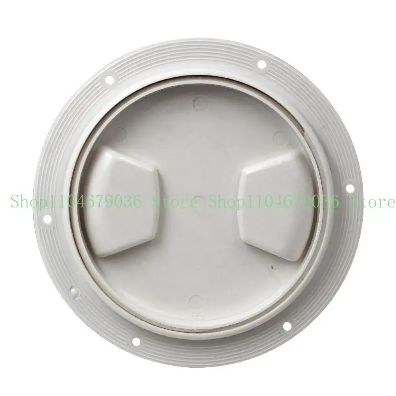 5 inch Non-Slip Deck Plate Corrosion Resistant Marine Access Boat Inspection for Hatch Cover Plate for Marine Boating Wa