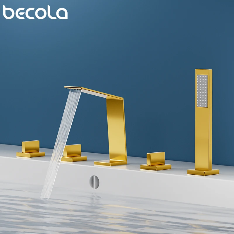 

Becola Bathroom Sink Faucet Bathroom Faucet Tap Water Dispenser Washbasin Faucet Modern Showers For Bathroom T Golden Faucet