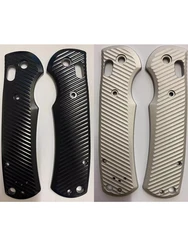 1 Pair Custom Made Aluminum Alloy Handle Scales for Benchmade Griptilian 550/551 Knives