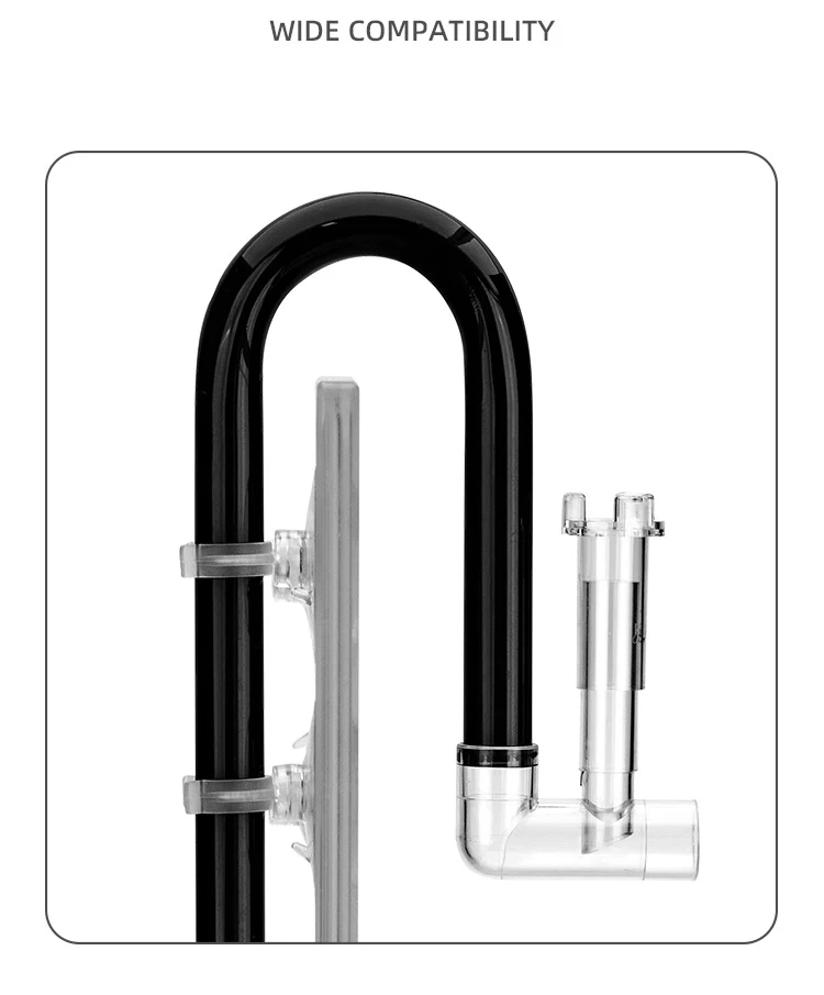 AQUAPRO Kunststoff Inflow Outflow Einlass Auslass Skimmer Lilie Aquarium Zubehör Tank Rohr Fisch Wasser Filtro Fishbowl Akvarium – Detail 6