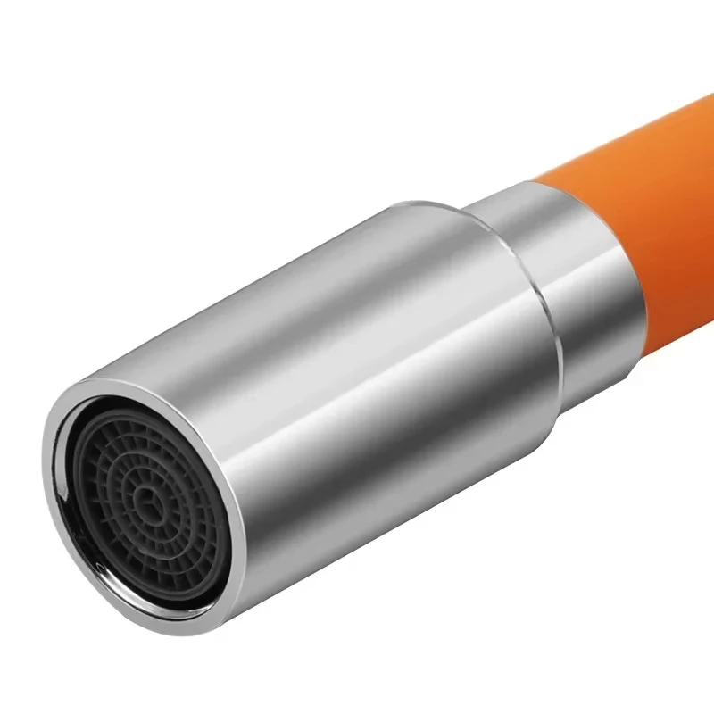 Kitchen Faucet Extension Extender Universal 360° Rotating Silicone Flexible Hose Water Tap Pipe Tube for Bathroom Wash Basin