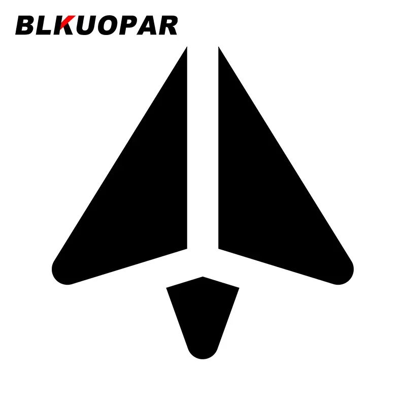 BLKUOPAR For Paper Plane Origami Car Stickers Waterproof Scratch-Proof Decals Vinyl Creative Windows Skateboard Decor Car Goods