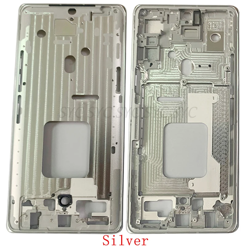 Housing Middle Frame LCD Bezel Plate Panel Chassis For LG Velvet 5G G900 Phone Metal Middle Frame