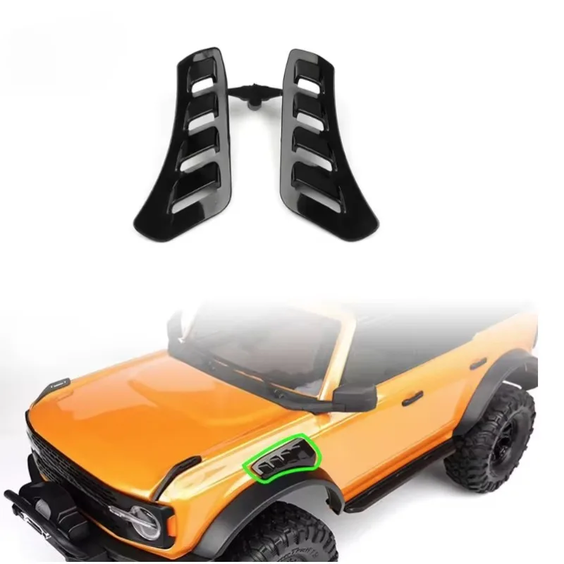 

RcDream Decorative Grille Parts/Side Grille for Traxxas Trx4 New Bronco T4 Ford Fierce Body Shell #B6A4 Parts
