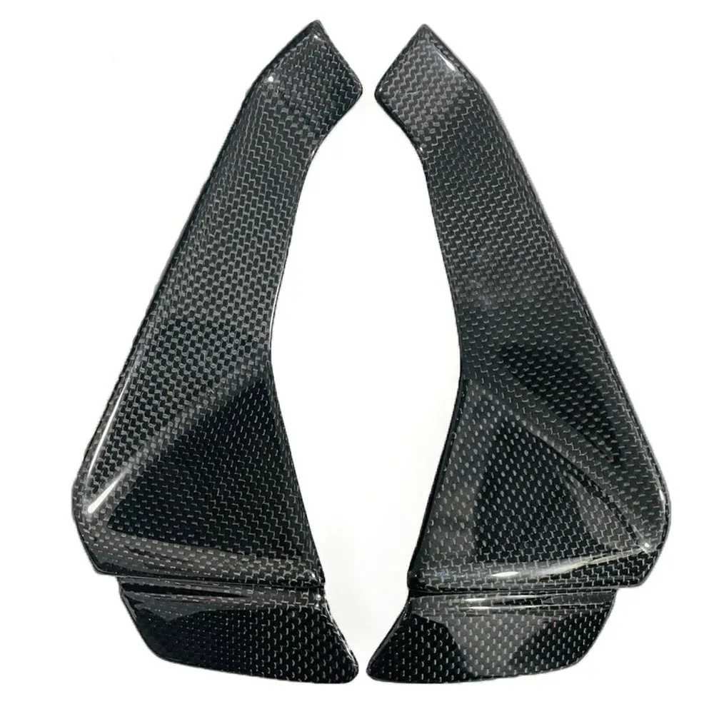 For Aprilia RS660 2020 2021 2022 2023 100%Carbon fiber front lip fixed wing spoiler cover conical decorative cover