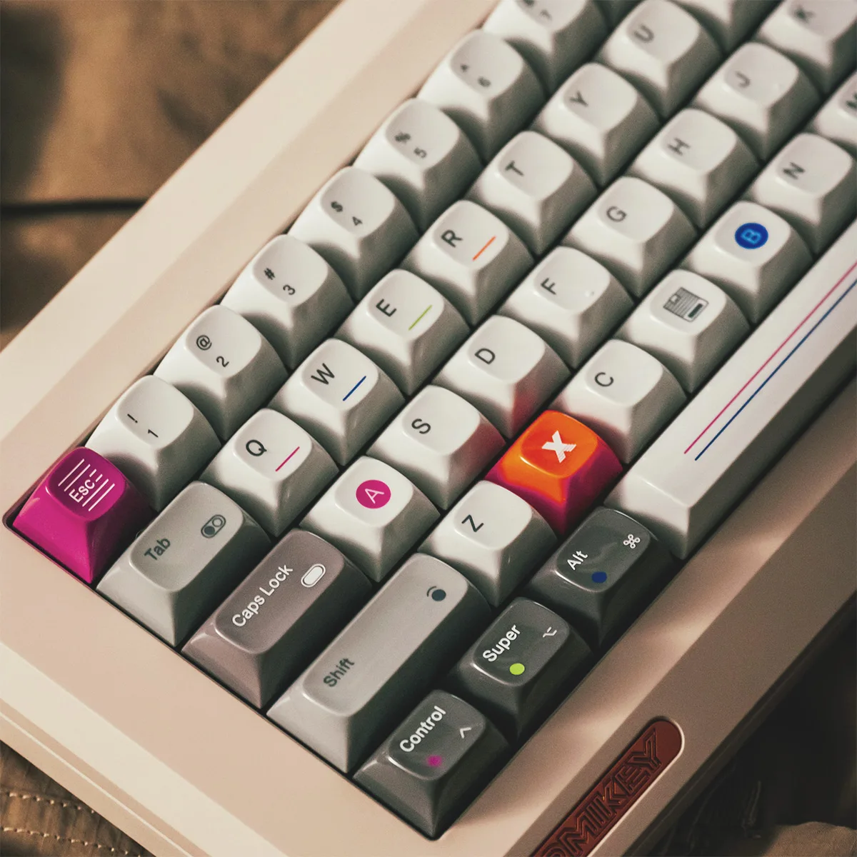 

GAME 1989 GSA Highly Polished Retro Keycaps, Customized