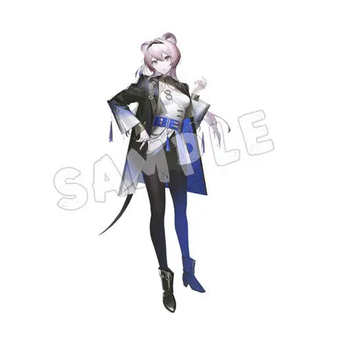 Arknights Anime Ling Nian Cosplay Acrylic Stand Model Plate Desktop Decoration Backpack Pendant Birthday Present Christmas Gift