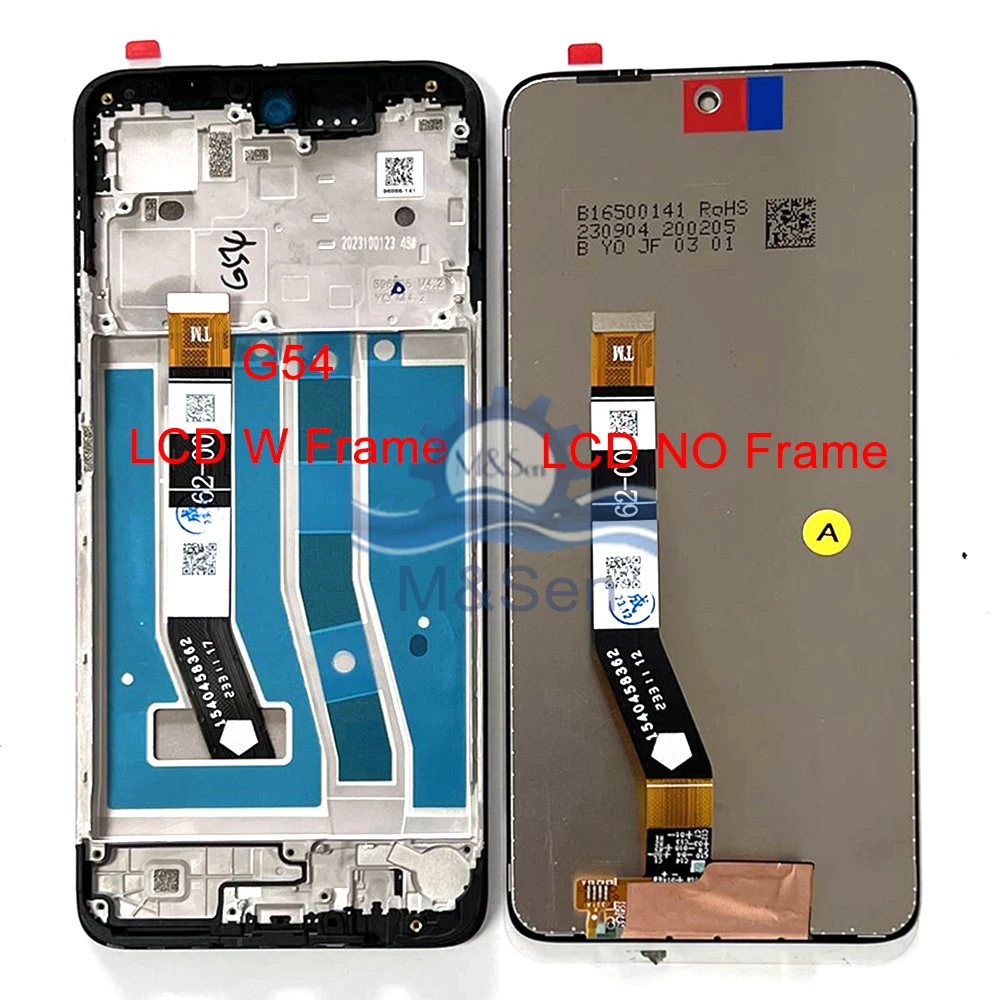 Tested For Motorola Moto G14 PAYF0010IN LCD Display Screen Touch Panel For Moto G54 LCD XT-2343-1 LCD Frame