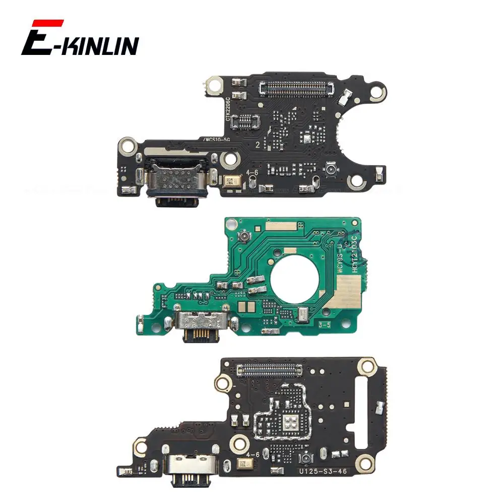 Power Charging Connector Plug Port Dock Board Microphone Flex Cable For Vivo S1 S5 S6 S7 S7e S9 S10e S12 S15 S15e Pro 5G