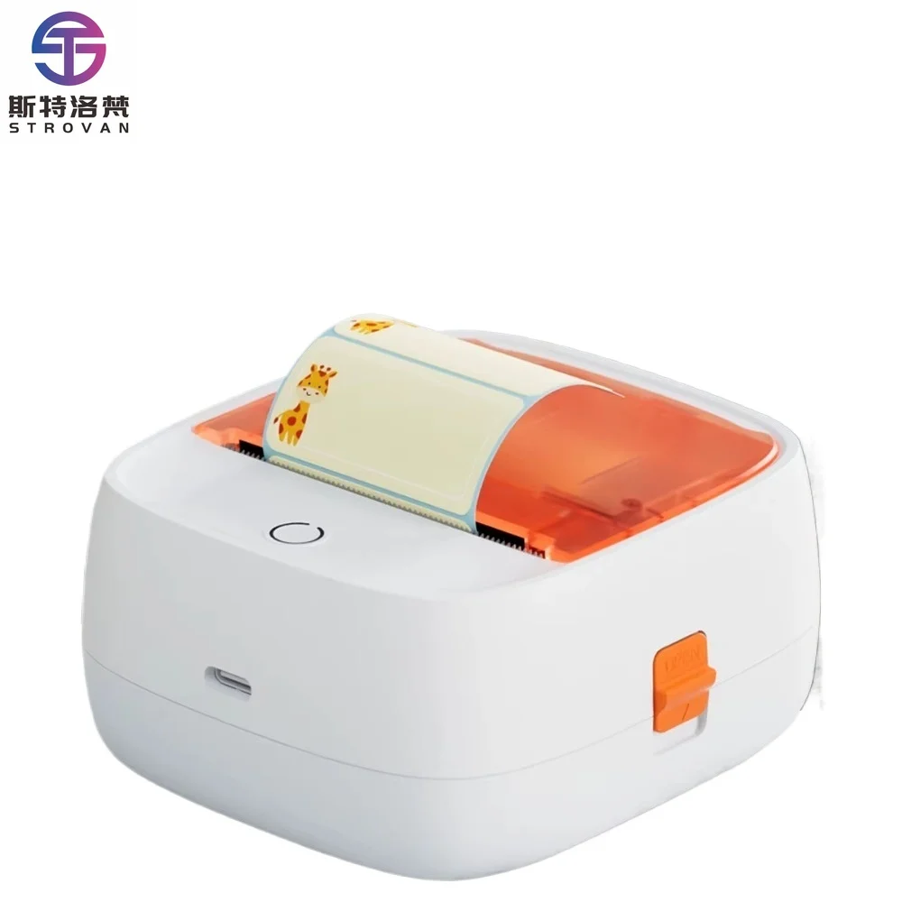 

B21 2-Inch Mini Wireless Mobile Business Label Maker Color Sticker Printer Machine with IOS Compatibility No Inks Required