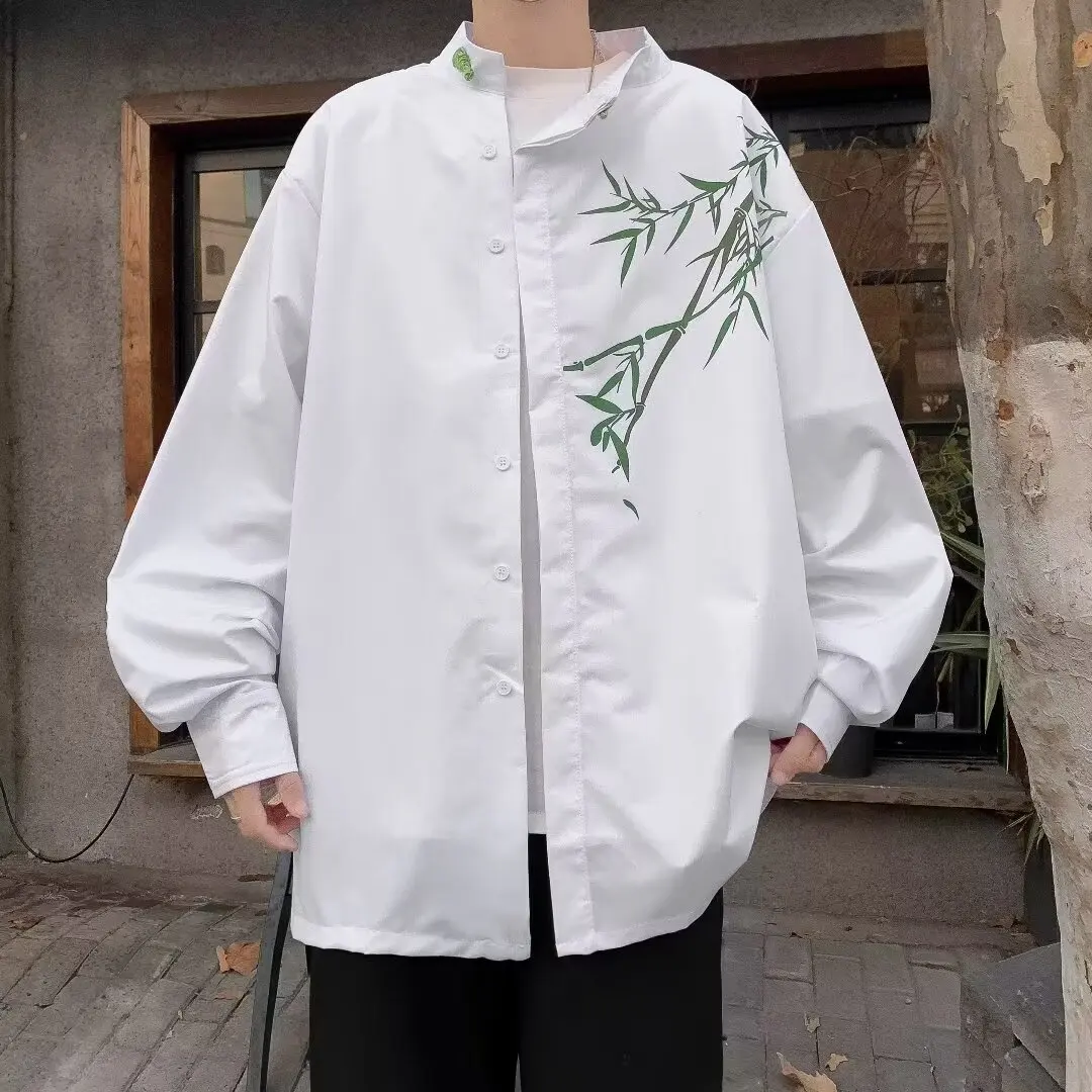 

Новая мужская куртка-дайпак 2024 года в китайском стиле, с вышивкой, на пуговицах, высококачественная, модный дизайн, весенняя верхняя одежда