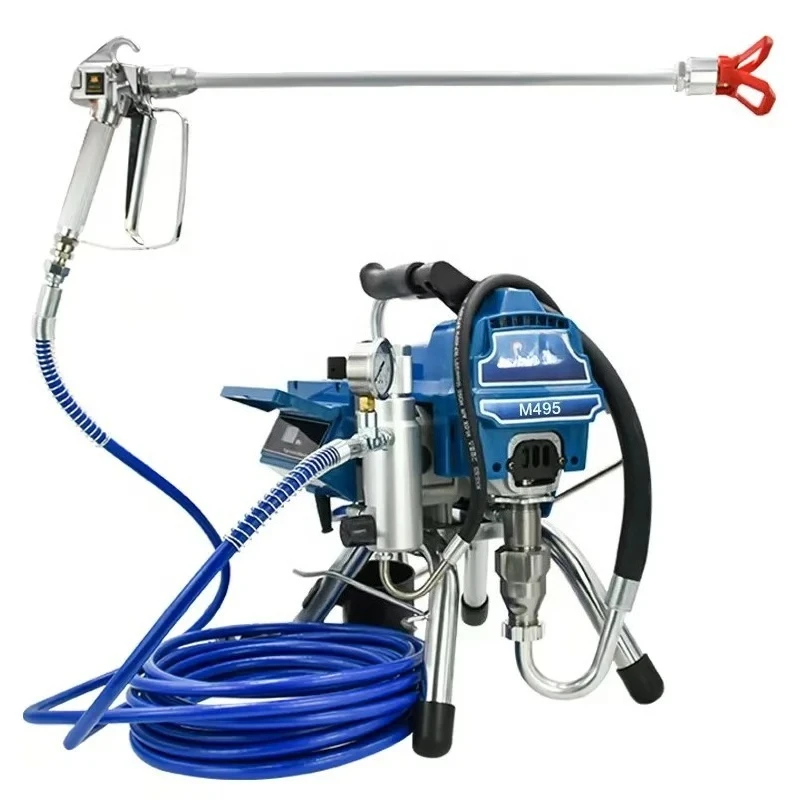Pulvérisateur de peinture sans air de machine 3300PSI de peinture électrique de rendement élevé 2200W avec le tuyau sans air G u n