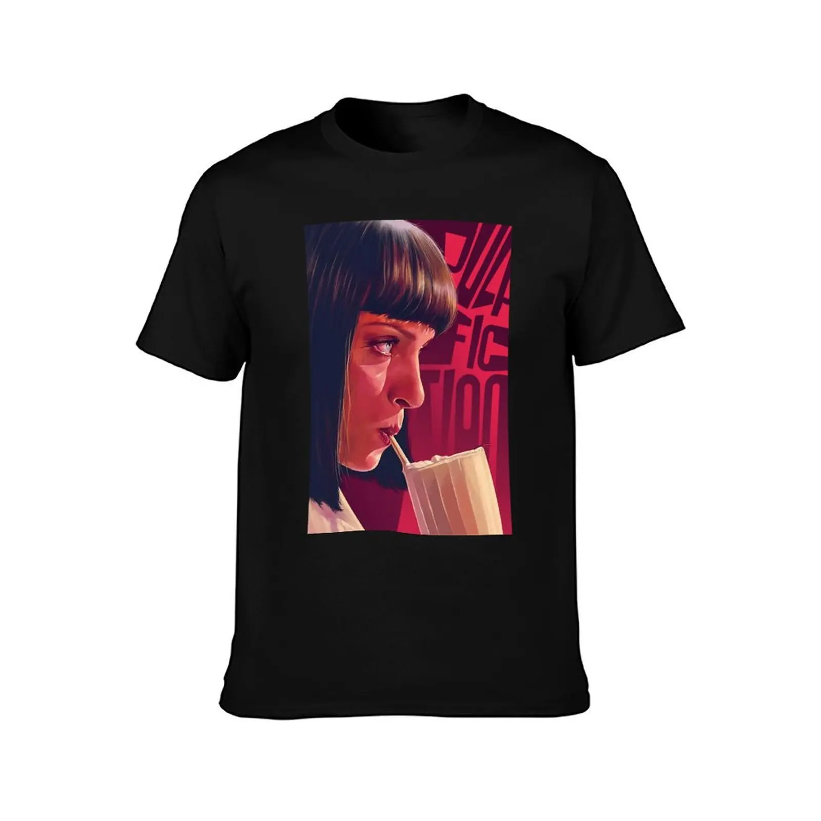 Mia Wallace Pulp Fiction T-Shirt Ultra Soft Breathable Tee Top