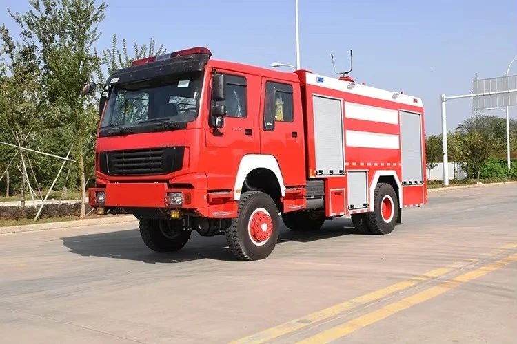 4200mm Wheelbase Chassis  MID Fire Fighting  Tank 4*2 Drive Customize Right-Rudder Truck Rescue Vehicle