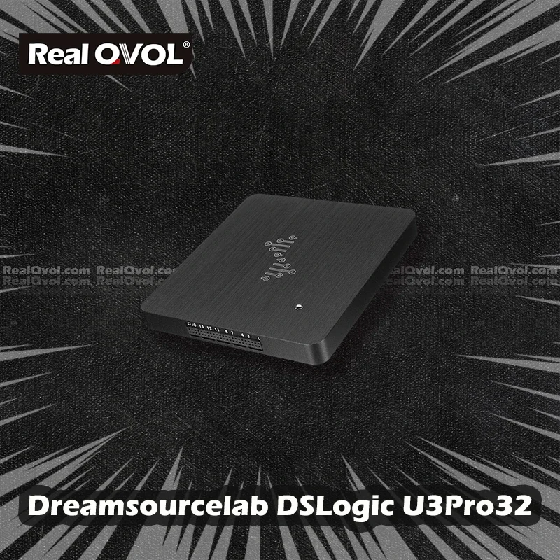 

RealQvol DreamSourceLab DSLogic U3Pro32 USB-Based Logic Analyzer with 1GHz Sampling Rate 2Gbits Memory Interface 32 Channels