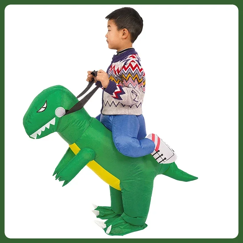 Inflatable Dinosaurs Cosplay Costume Halloween Party Children's Day Perform Funny Cosplays Inflatable Clothing Children Adults image 4