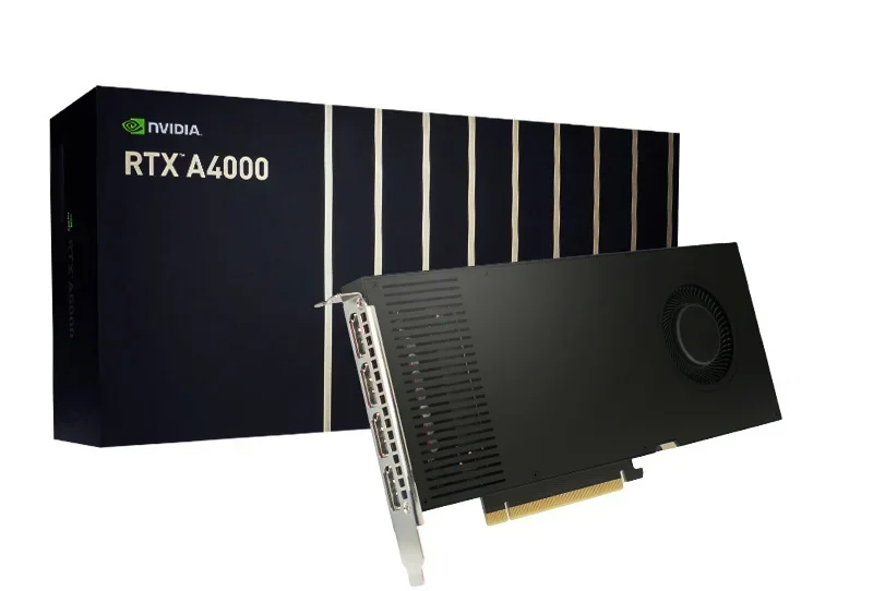 Scheda grafica professionale RTX A4000 16GB NVIDIA Graphics turbo