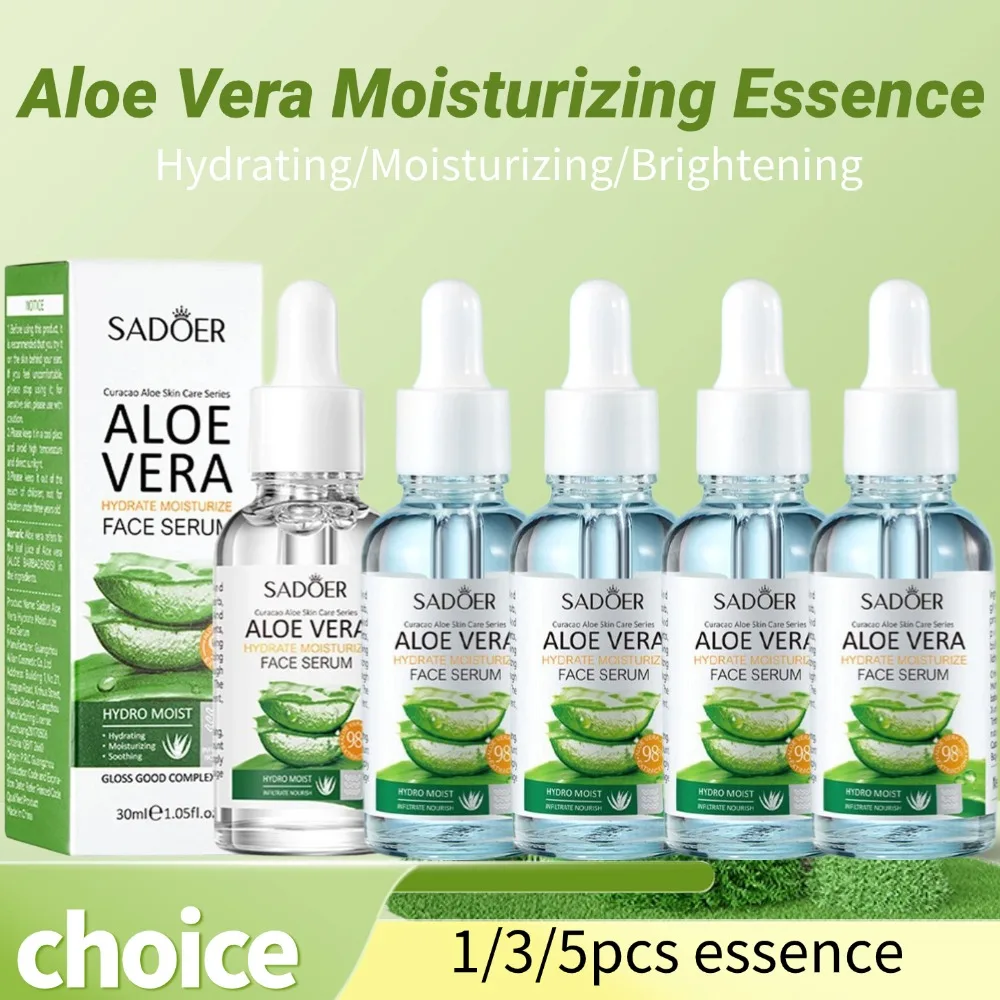 Aloe Vera Moisturizing face Essence Brightening Hydrating Essence Soothing face Care beauty skincare