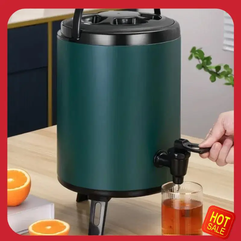 

A08I 6 Liter Stainless Steel Heat Preservation Barrel Suitable For Heat Insulation Of Hot Drinks.Beverage Storage Container
