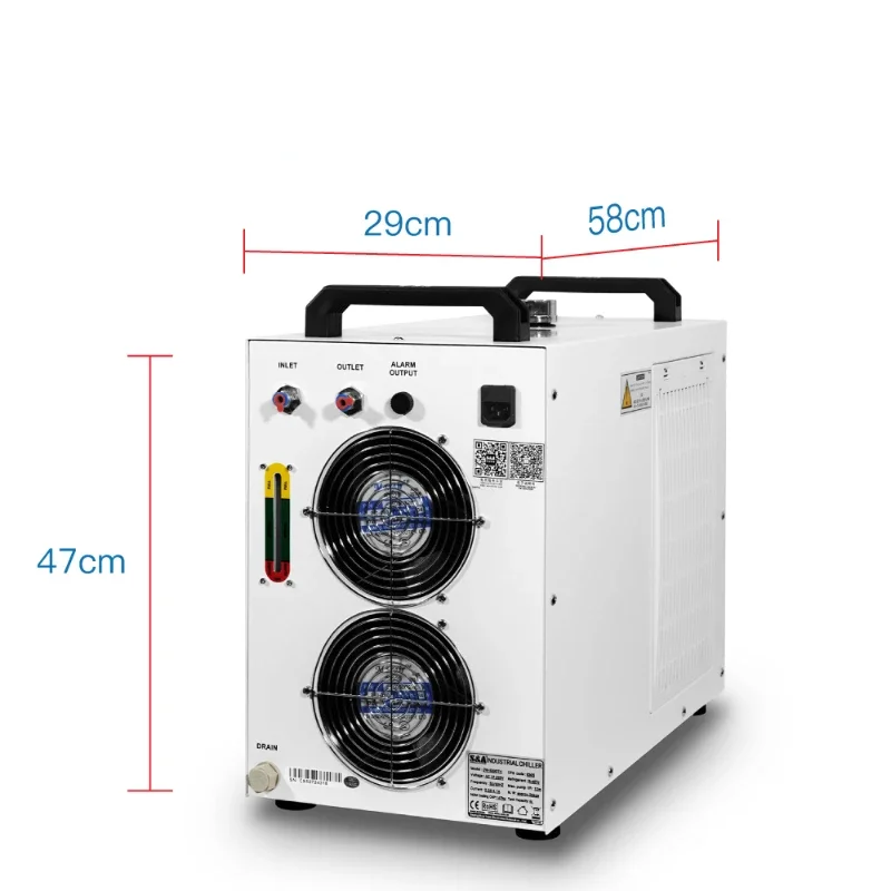 

Industrial Water Chiller Machine Cooling, Factory Direct Supplier, CW-3000, CW-5000, CW-5200