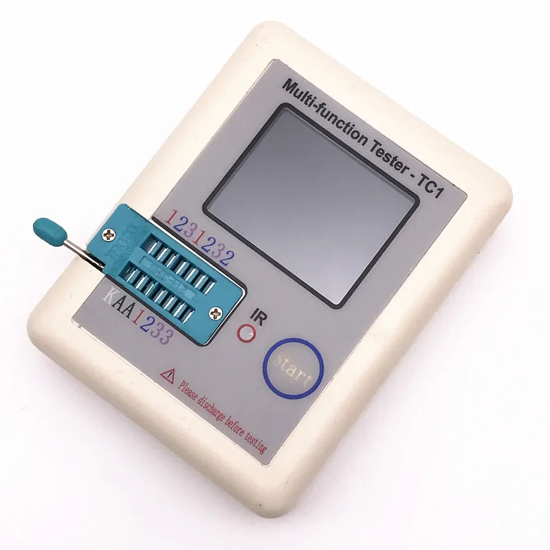 Multifunctional digital transistor tester Lcr-tc1 Full color screen graphic display sunlephant Finished product