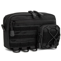 New Waist Bag Small Molle Pouch Outdoor Sports Mobile Phone Pouch Men Belt Fanny Pack Camping Travel Hunting Accessory EDC Pack