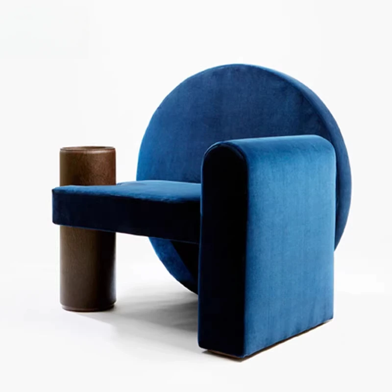 Creative Personality Fashion Armchair Hotel Homestay Reception Chair New Board Room Special-shaped Leisure Chair