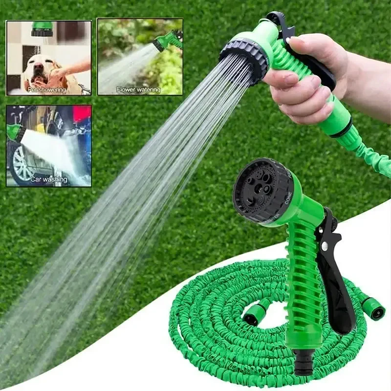 New Styles High Pressure Water Gun Car Wash Garden Adjustable Nozzle Watering Gun Lawn Multifunction Irrigation Sprayer