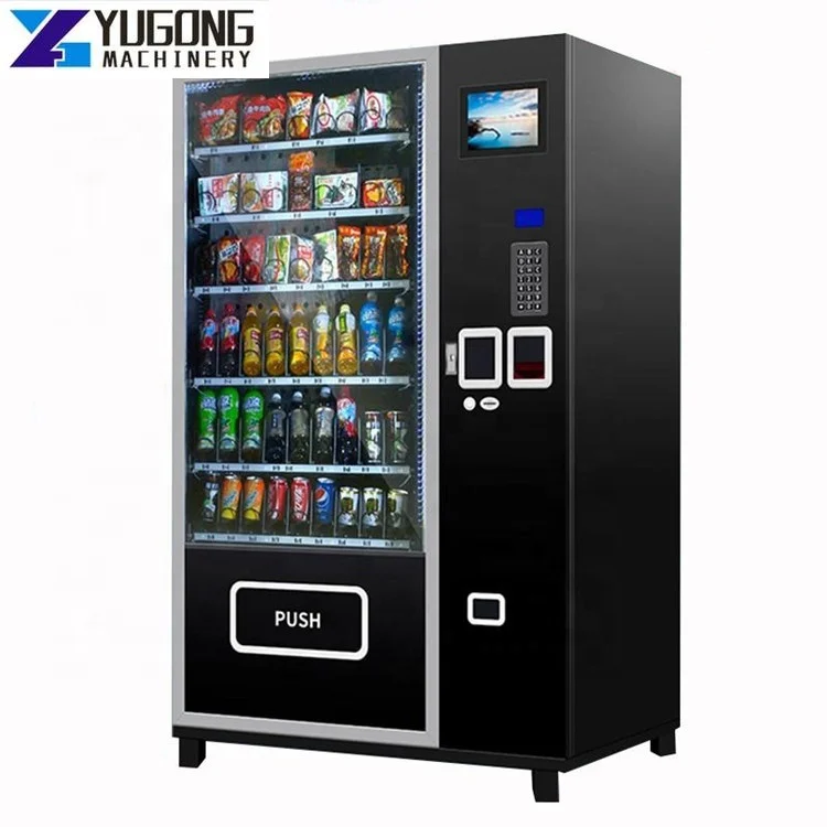 YG Combo Snack Food and Drink Orange Juice Vending Machine Commercial Water Vending Machines for Sale