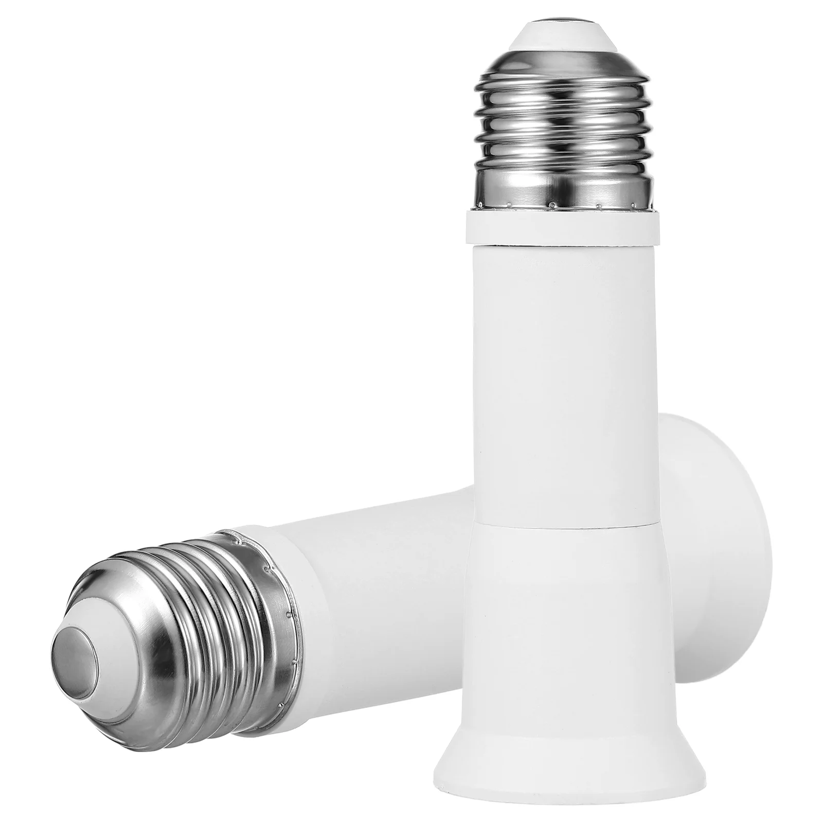 Douille d'ampoule Convertible E27 à E27, 2 pièces, adaptateur de lampe extensible rotatif à 360 degrés pour usage domestique