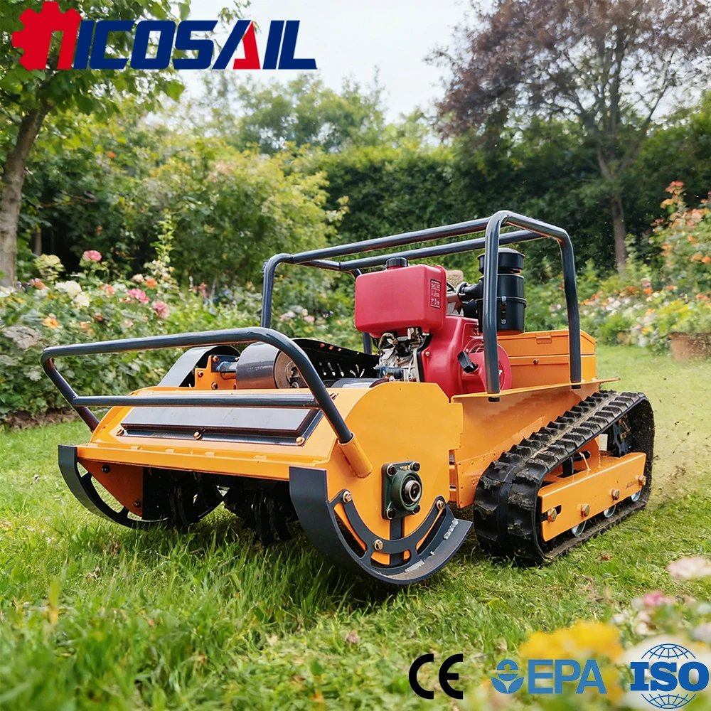 

Nicosail 800mm Farm Remote Mower CE Certified Euro 5 Heavy Duty Compact for Agricultural Landscaping