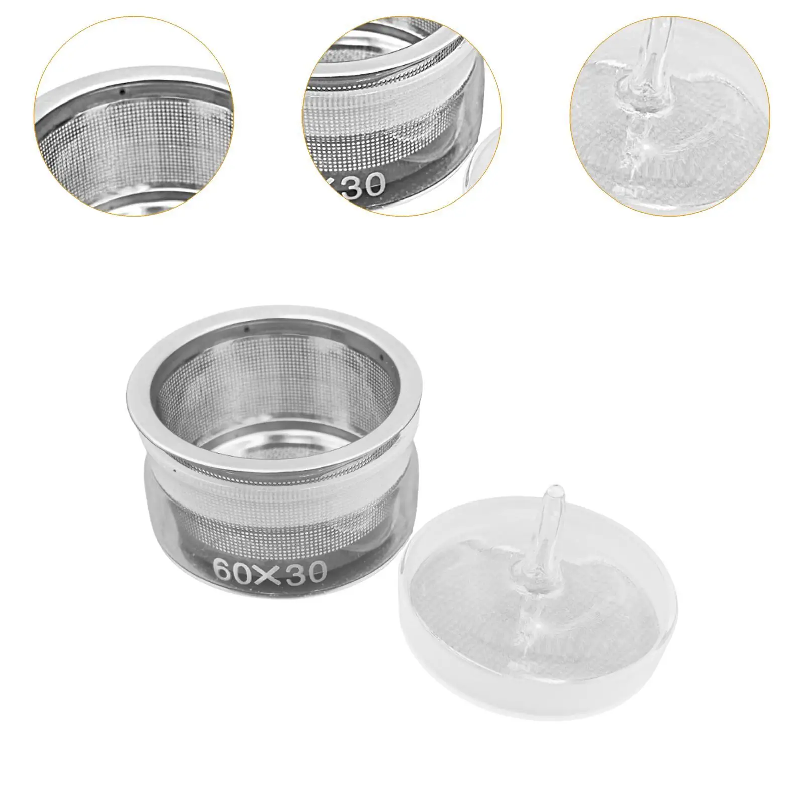 Watch Repair Kit Watch Oiler Kit with Stainless Steel Net Oil Tool Watch Movement Cleaner Pot for Watch Maintenance
