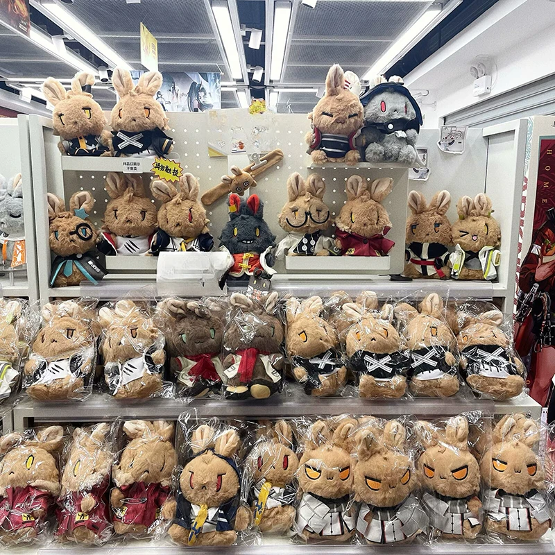 Arknights Official Original Authentic Rabbit IDol Doll Cotton Star Dolls Kawaii Anime Handmade Soft Toys Fans Collection Gifts