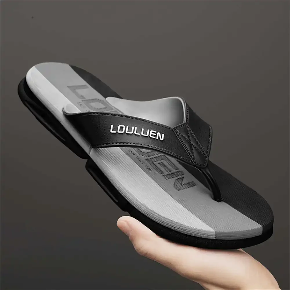 Bedroom Non-slip Men\'s Luxury Brand Sandal Slippers High Quality Men Shoes Flip Flops For Men 2024 Summer Sneakers Sport