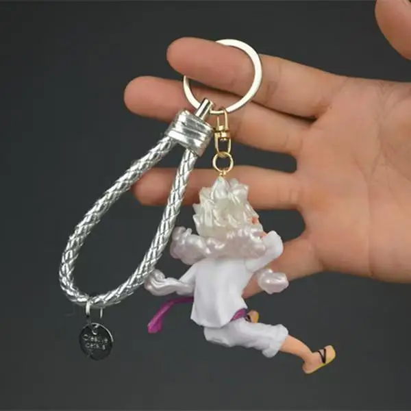 One Piece Nika D. Luffy Keychain Pendant Cartoon Anime Car Accessories Doll Gift Backpack Accessories Birthday Gifts In Stock - view 4