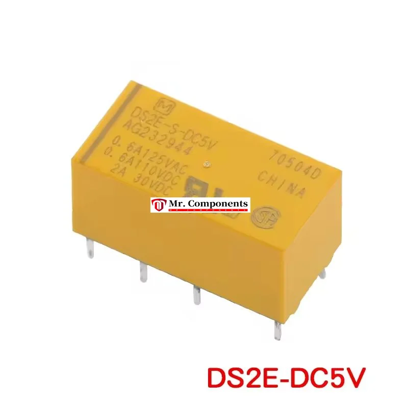 

Реле DS2E-S-DC24V DS2E-DC12V DS2E-DC5V, 1 шт., оригинальное AG 232944 АГ 232444 В наличии