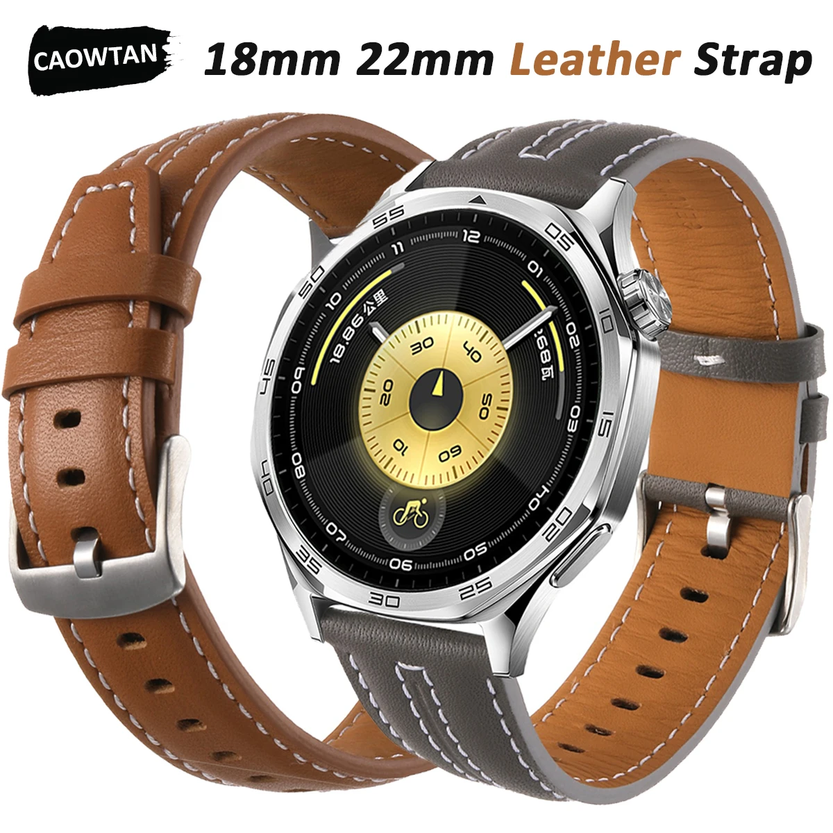 22Mm Leather Strap …