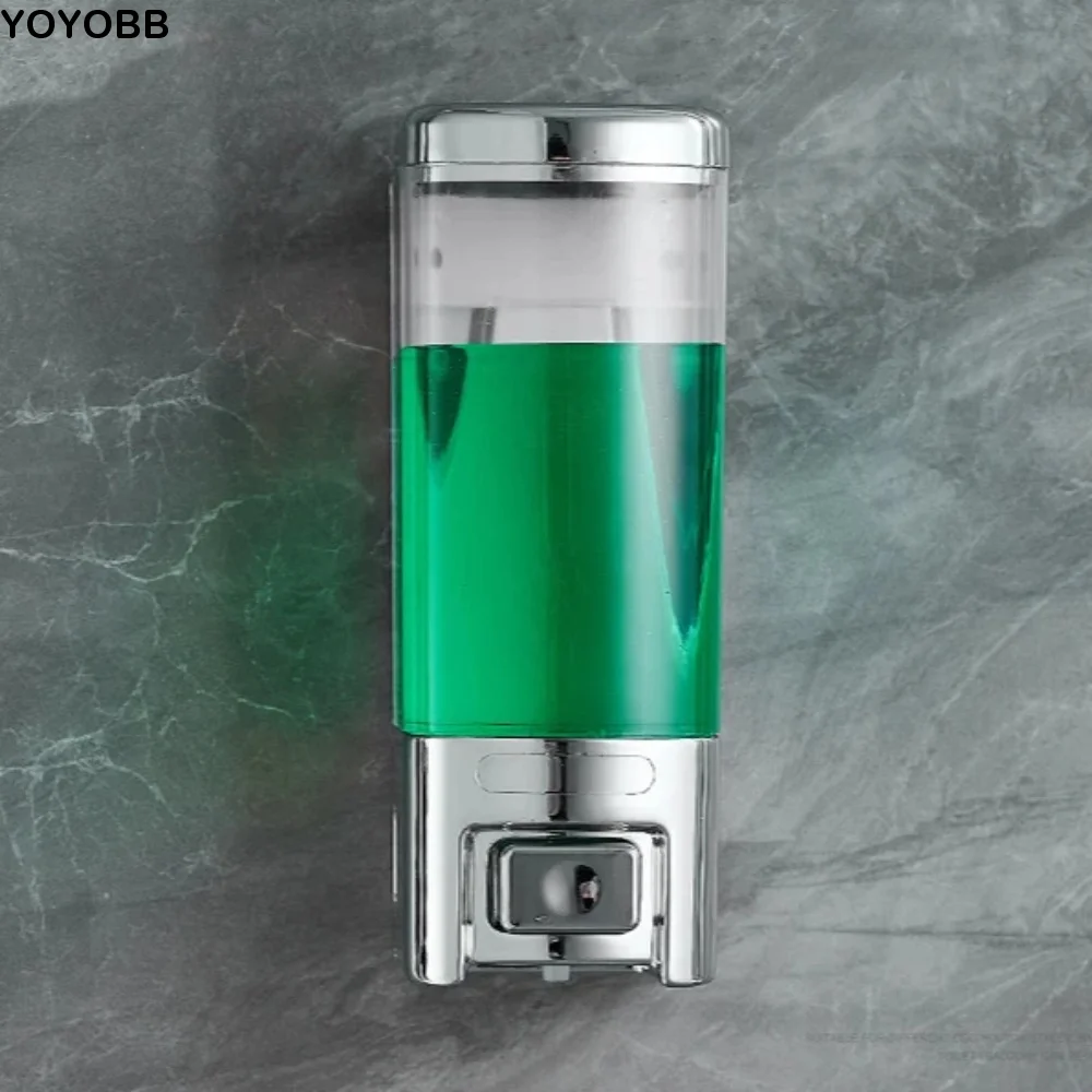 

1/2/3Pcs 500ml Soap Liquid Dispenser Wall Mounted Visible Window Hand Sanitizer Dispenser Large Capacity Punch-free