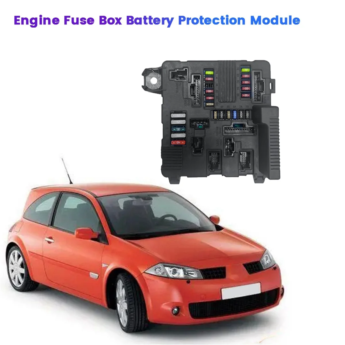 Car Engine Fuse Box Battery Protection Module 8200306032 for Renault Megane Scene 2 2002-2006 8200306033 S118399300J