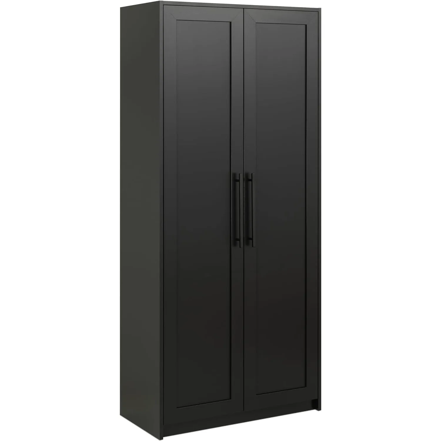 Elite Premium Home Doors Storage Bathroom Pantry Cabinet with 5 Shelves 16