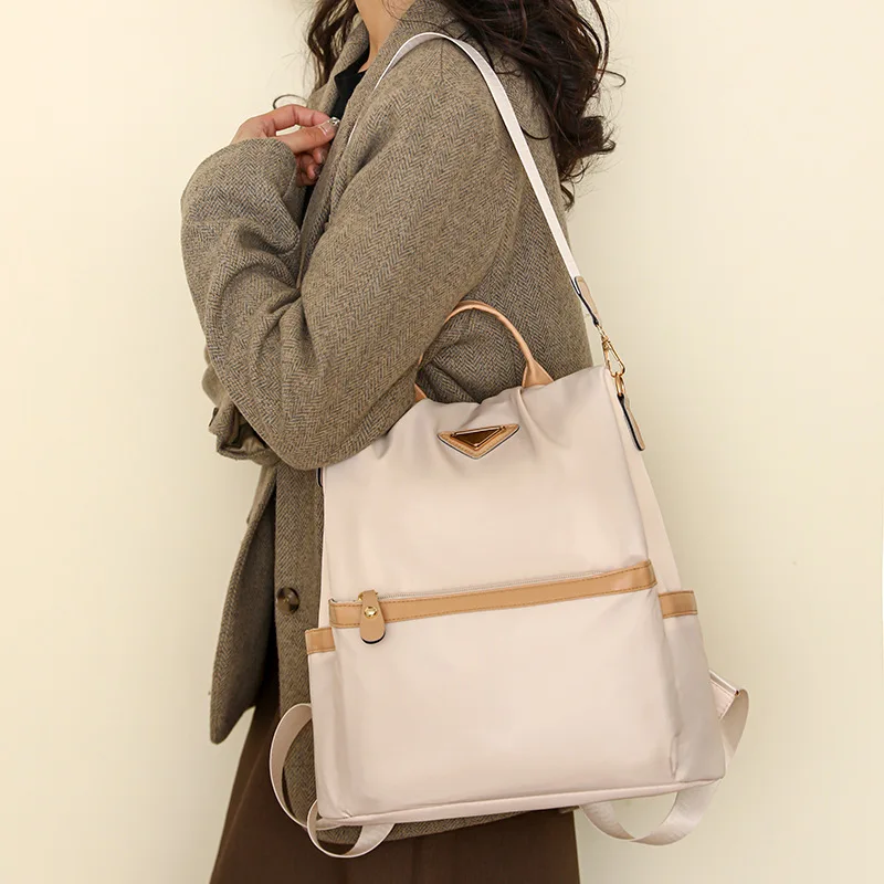 Europe and the United States new Oxford cloth backpack girls casual fashion trend simple anti-theft travel backpack.