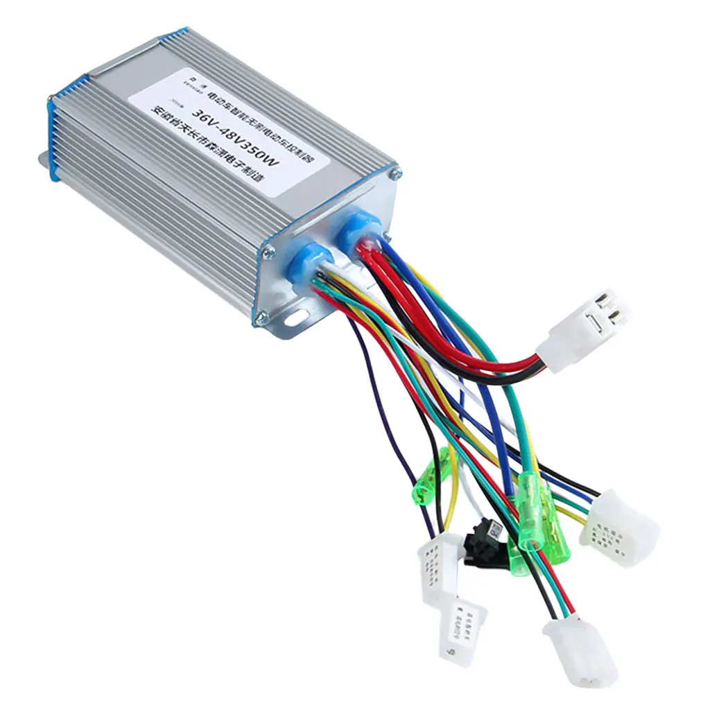 Brushless Motor Controller 36V 48V 350W Light Portable DC Controller for Electric Scooter Part