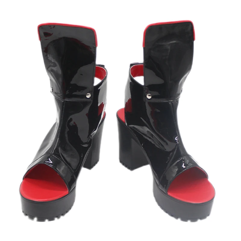 Gioco NIKKE La Dea della Vittoria Scarlet: Black Shadow Scarpe Cosplay Scarlet Cosplay Per Ognissanti Natale Donne Adulte Puntelli