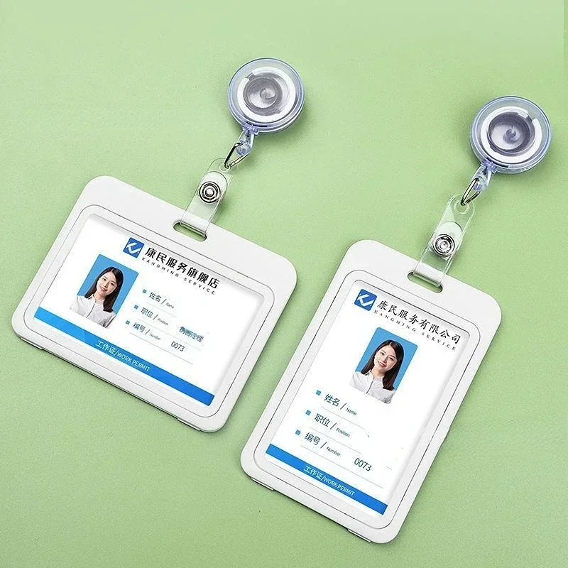 غطاء بطاقة العمل التجارية، حامل شارة اسم معرف الممرضة مع بكرة شارة قابلة للسحب، بطاقة الائتمان، حافظة بطاقة الحافلة للنساء والرجال