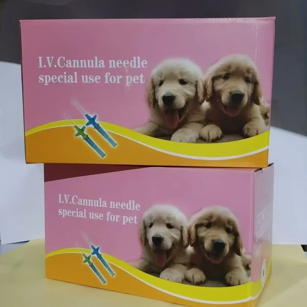 Pet Animals Cat Dog Anicath Winged IV Cannulas Needles Special Use Catheter Introcan Access Disposable Probing 100PCS/Box