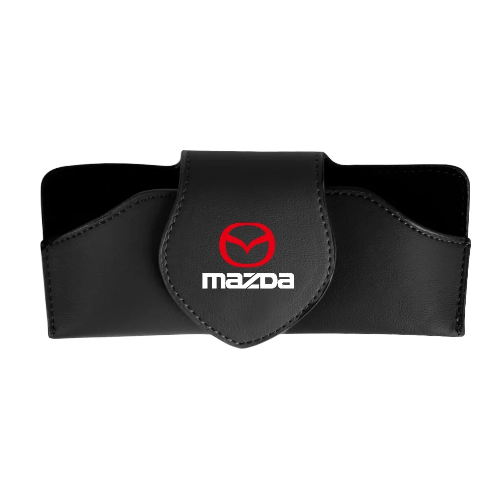 

Magnetic Sunglass Clip Auto Visor Organizer Interior Decoration for Mazda CX-9 RX-7 2 5 CX-4 CX-3 Atenza Axela 3 6 CX-5 CX-30 CX