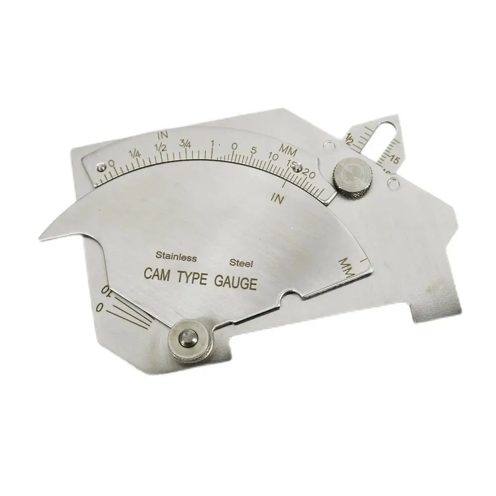 Stainless Steel Welding Measuring Gauge Tool Kits Combine Suit 16 Pieces Welding Inspection Gauge