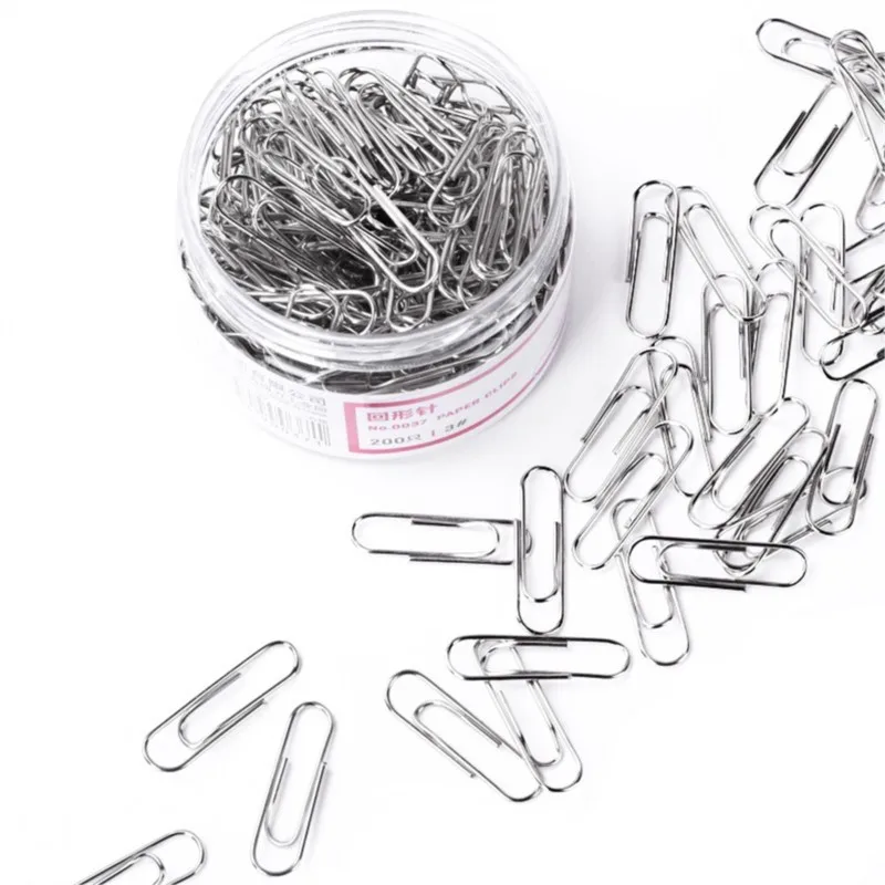 Paper Clips, Smooth Finish, 3#, Silver, 200/Box