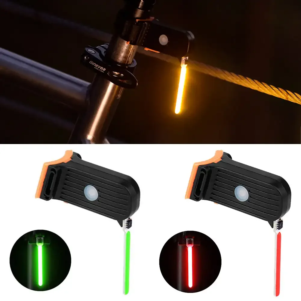 Bike Rear Light Photon Drop Warning Lamp Waterproof Rechargeable LED Bicycle Taillight MTB Road Bike Cycling Photondrop Light