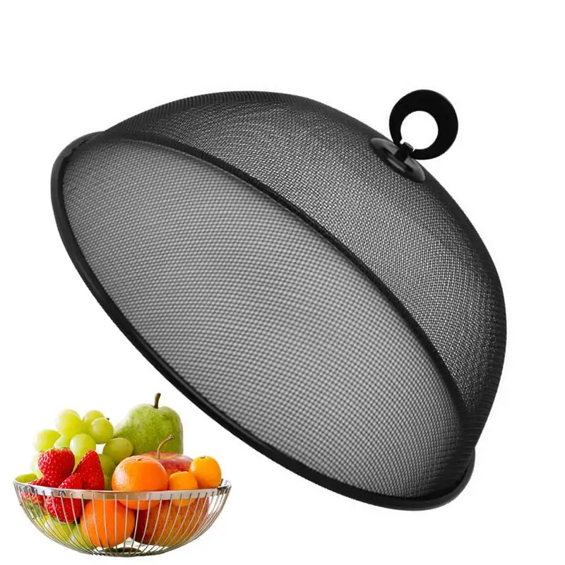 Food Net Covers Metal Food Mesh Tents Cover Good Air Permeability Food Cover Umbrella For Outdoor Picnics Campings Family